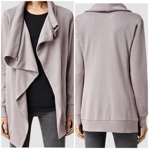 ALLSAINTS Convertible Collar Dahlia Jacket